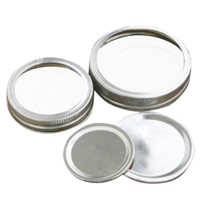 70mm and 86mm Mason Jar Canning Lid With Screw Cap