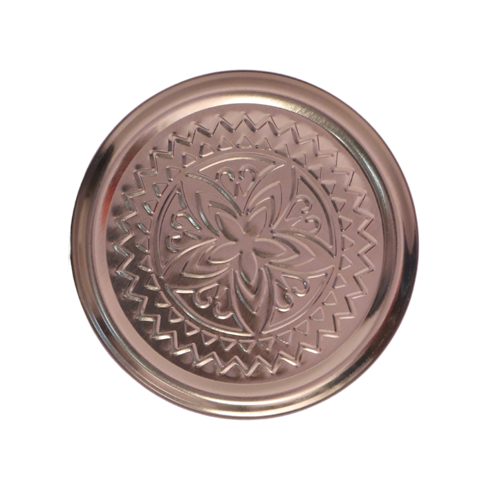 82mm embossed lug cap